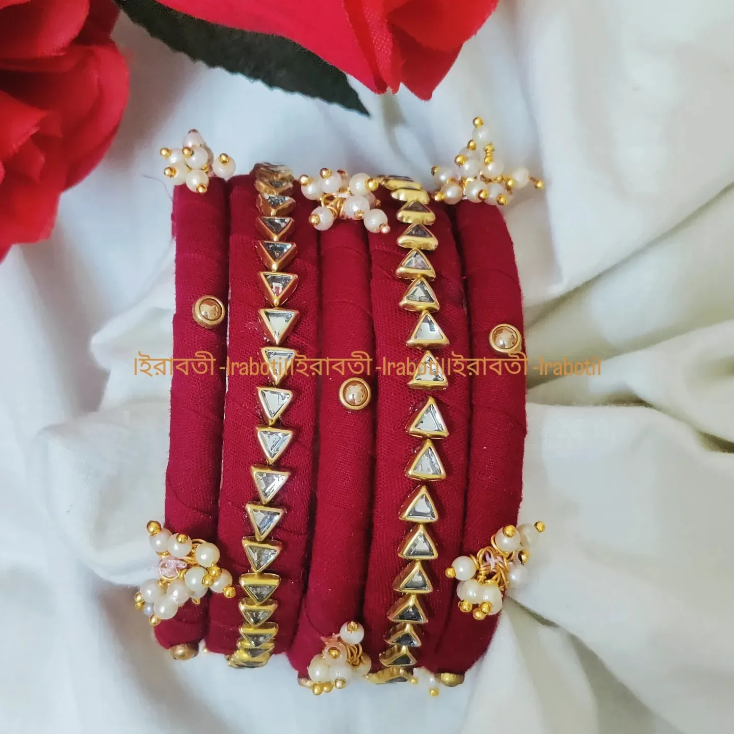 Fabric bangles