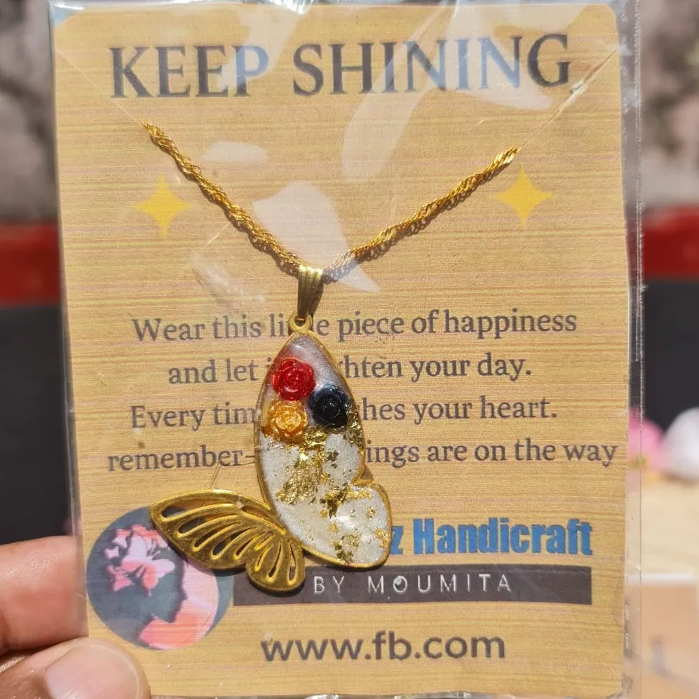 ✨ Keep Shining Minimalist Charm Necklace